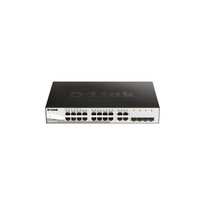 Switch Gestionado D-Link DGS-1210-16 16 Puertos- Gigabit 10-100-1000- SFP