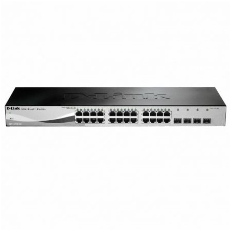 Switch D-Link DGS-1210-28 28 Puertos- RJ-45 Gigabit 10-100-1000- SFP