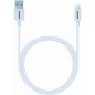 Cable USB 3-0 Tipo-C Duracell USB5031W- USB Tipo-C Macho - USB Macho- 1m- Blanco