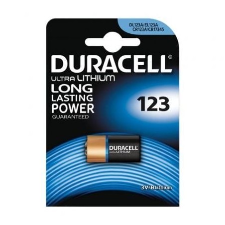 Pila Duracell Ultra M3 DL123- 3V