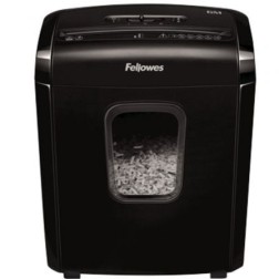 Destructora Fellowes 6M- Minicorte de 4 x 12mm- Negra