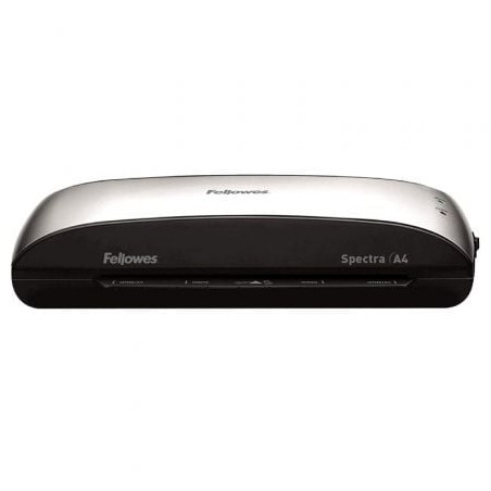 Plastificadora Fellowes Spectra A4- hasta A4 y 125 Micras- Negra y Gris