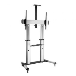 Soporte de Suelo Inclinable con Ruedas Fonestar STS-40106P para TV de 60-100"- hasta 100kg