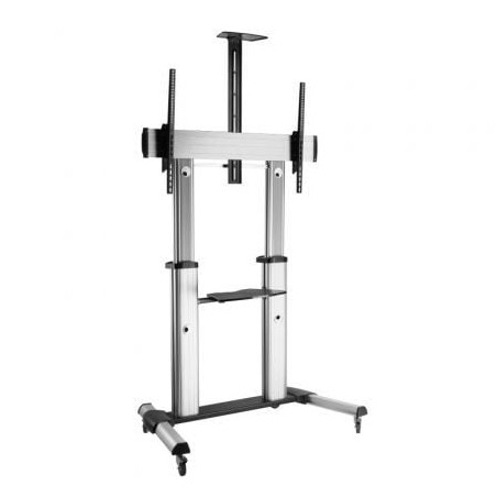 Soporte de Suelo Inclinable con Ruedas Fonestar STS-40106P para TV de 60-100"- hasta 100kg