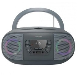 Radio CD Fonestar BOOM-GO-G- 13W- Gris