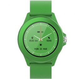 Smartwatch Forever Colorum CW-300- Notificaciones- Frecuencia Cardíaca- Verde