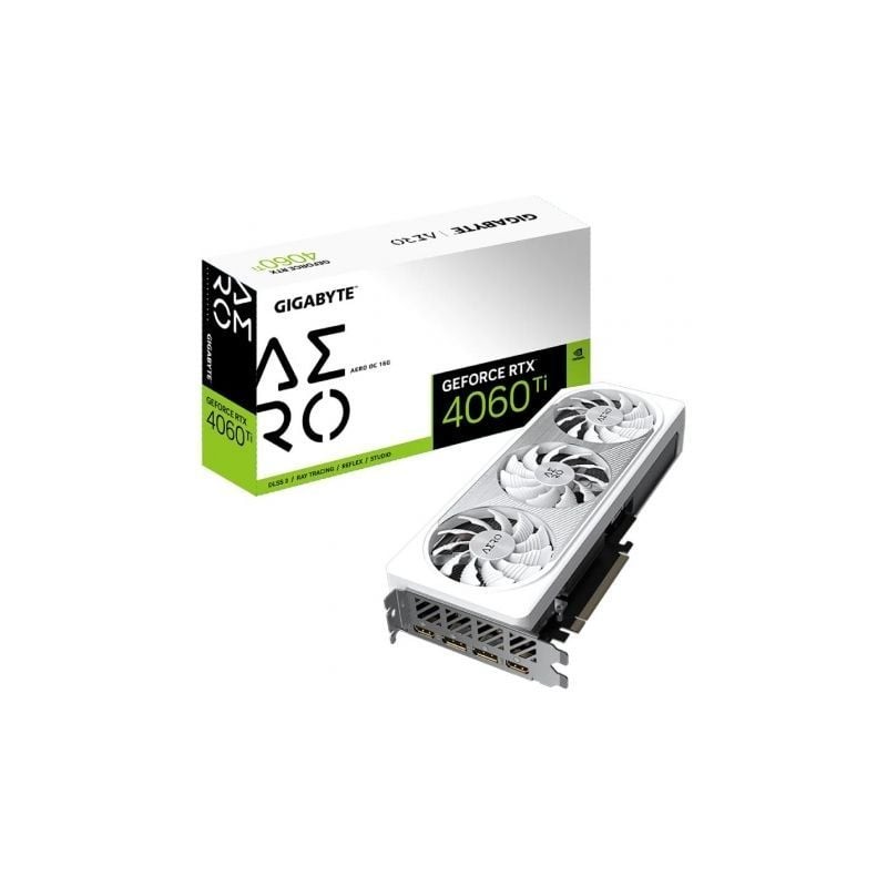 Tarjeta Gráfica Gigabyte GeForce RTX 4060 Ti Aero OC 16G- 16GB GDDR6