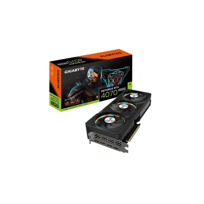 Tarjeta Gráfica Gigabyte GeForce RTX 4070 SUPER GAMING OC- 12GB GDDR6X