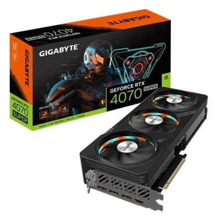 Tarjeta Gráfica Gigabyte GeForce RTX 4070 SUPER GAMING OC- 12GB GDDR6X