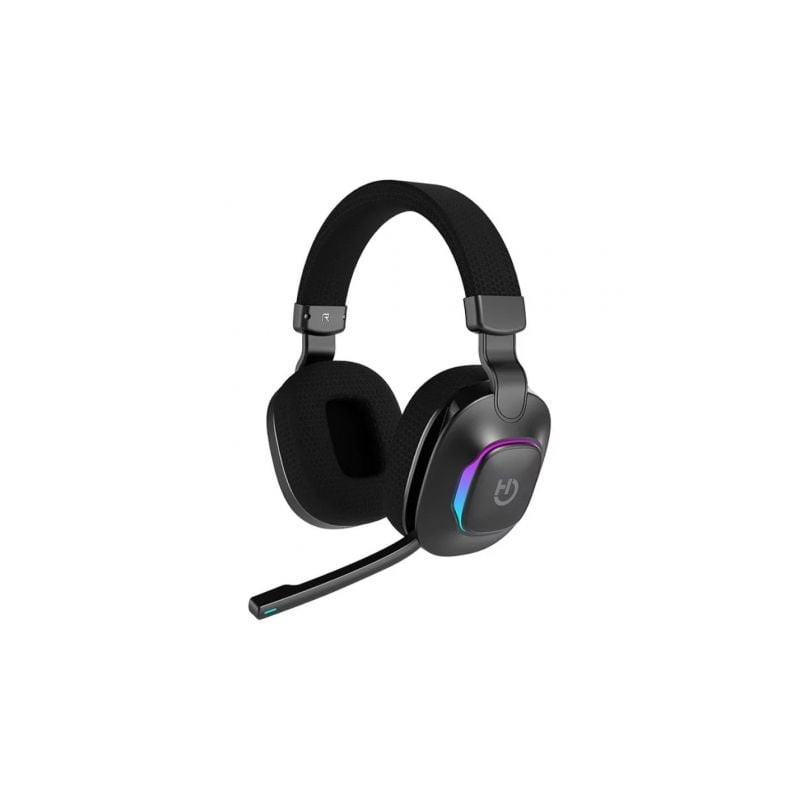 Auriculares Gaming con Micrófono Hiditec Vortex ARGB- Jack 3-5- Bluetooth- Negros