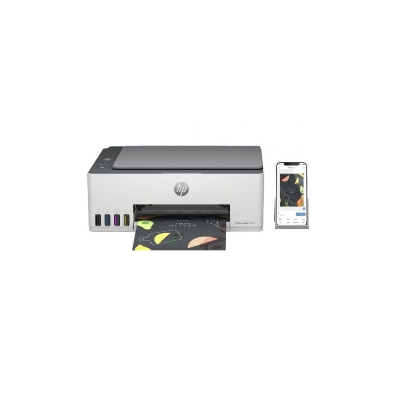 Multifunción Recargable HP Smart Tank 5105- WiFi- Blanca