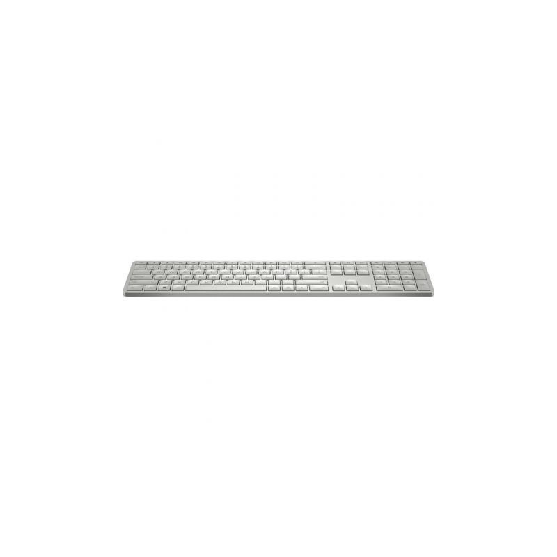 Teclado Inalámbrico Programable HP 970- Blanco