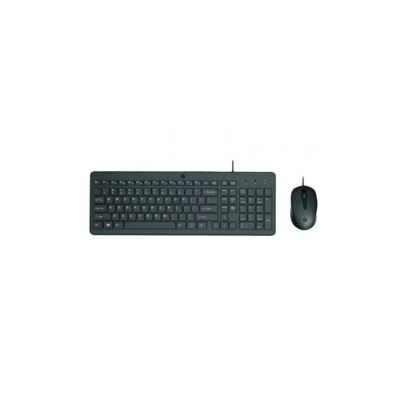 Teclado y Ratón HP 150- Negro