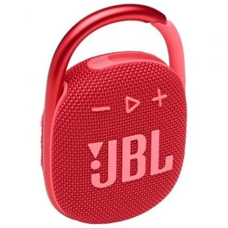 Altavoz con Bluetooth JBL Clip 4- 5W- 1-0- Rojo