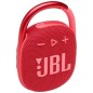 Altavoz con Bluetooth JBL Clip 4- 5W- 1-0- Rojo