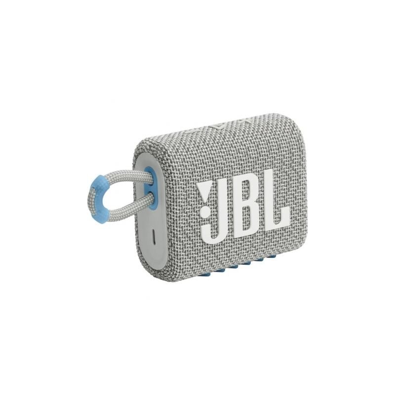 Altavoz con Bluetooth JBL GO 3 ECO- 4-2W- 1-0- Blanco