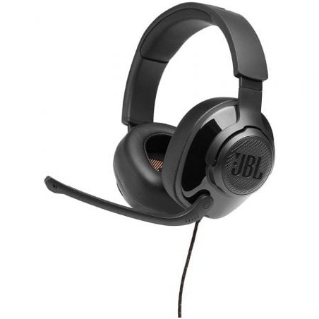 Auriculares Gaming con Micrófono JBL Quantum 200- Jack 3-5- Negros