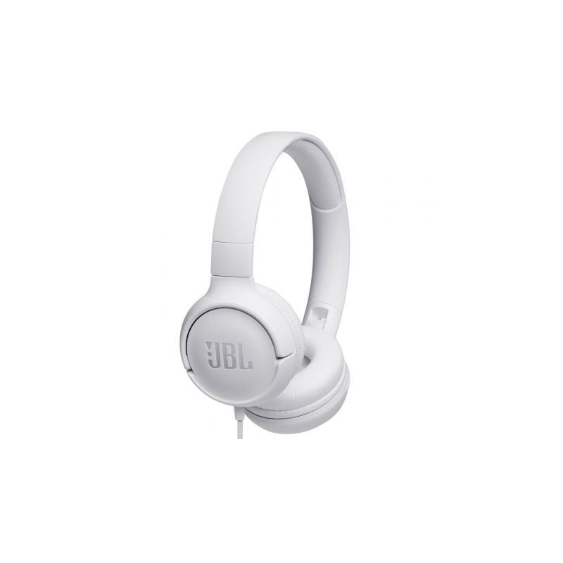 Auriculares JBL Tune 500- con Micrófono- Jack 3-5- Blancos