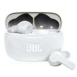 Auriculares inalambricos jbl wave 200 white