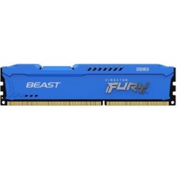 Memoria RAM Kingston FURY Beast 8GB- DDR3- 1600MHz- 1-5V- CL10- DIMM