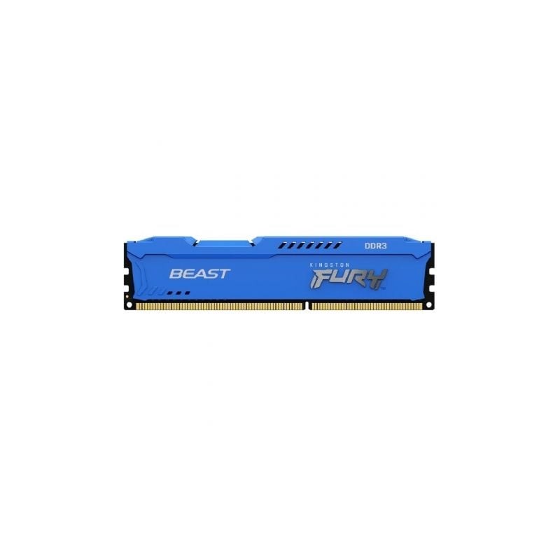 Memoria RAM Kingston FURY Beast 8GB- DDR3- 1600MHz- 1-5V- CL10- DIMM