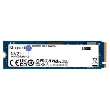 Disco SSD Kingston NV2 250GB- M-2 2280 PCIe NVMe