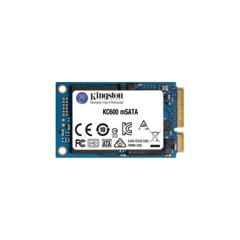 Disco SSD Kingston KC600 1TB- mSATA- Full Capacity