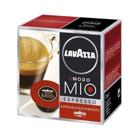 Cápsula Lavazza Appassionatamente para cafeteras A Modo Mio- Caja de 16