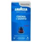 Cápsula Lavazza Crema e Gusto Clásico para cafeteras Nespresso- Caja de 10