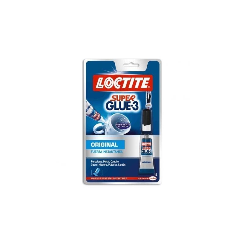 Pegamento en Tubo Loctite Super Glue-3- 3g