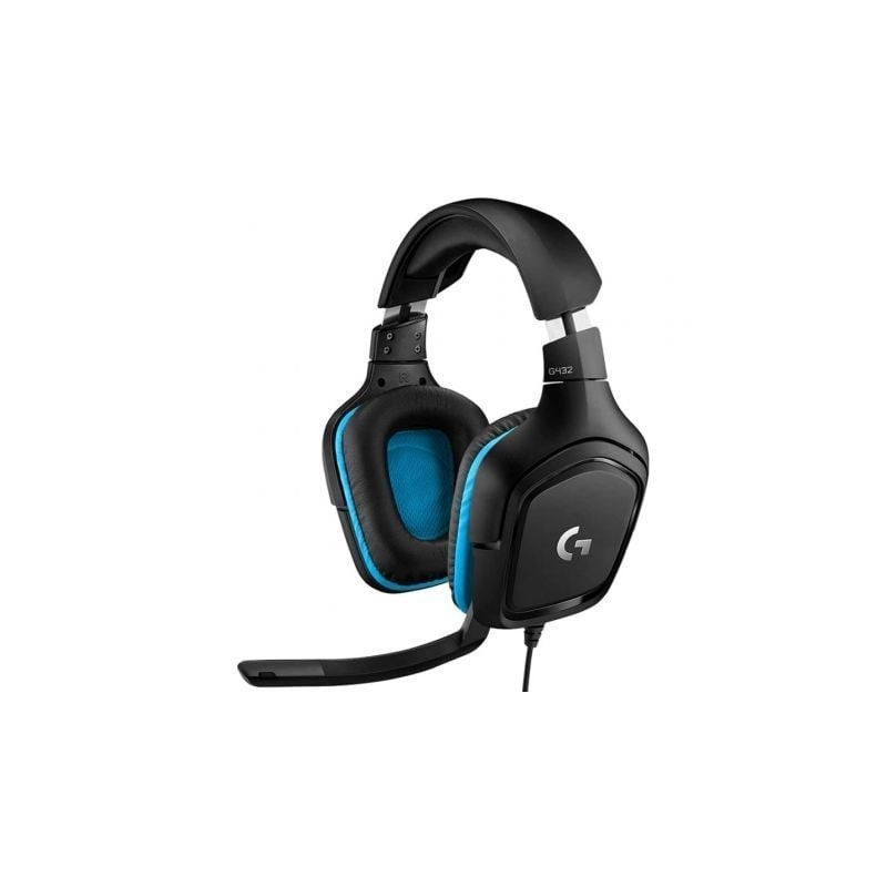 Auriculares Gaming con Micrófono Logitech G432- USB 2-0- Jack 3-5- Negros