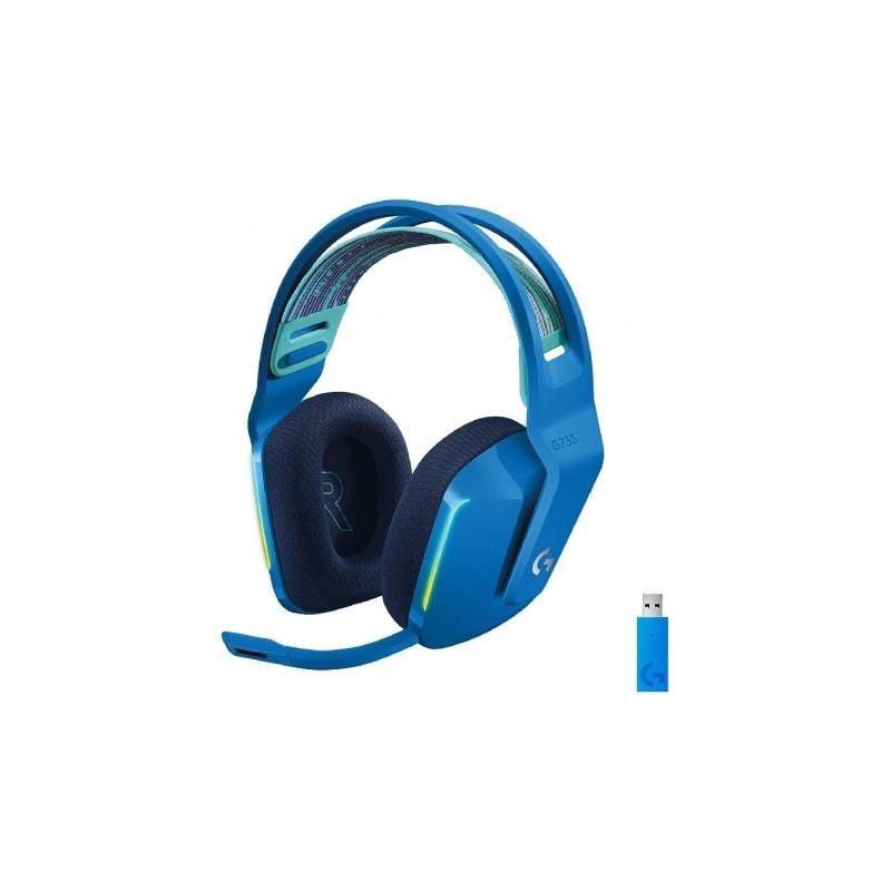 Auriculares Gaming Inalámbricos con Micrófono Logitech G733- Azul