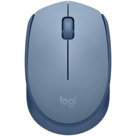 Ratón Inalámbrico Logitech M171- Hasta 1000 DPI- Gris Azulado