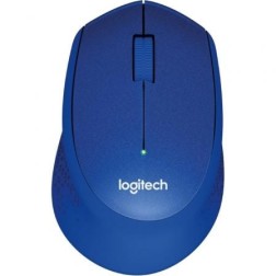 Ratón Inalámbrico Logitech M330 Silent Plus- Hasta 1000 DPI- Azul