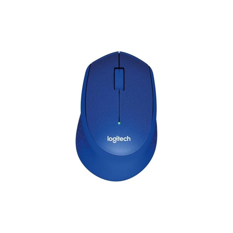 Ratón Inalámbrico Logitech M330 Silent Plus- Hasta 1000 DPI- Azul