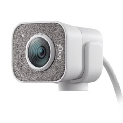 Webcam Logitech StreamCam- Enfoque Automático- 1920 x 1080 Full HD- Blanca