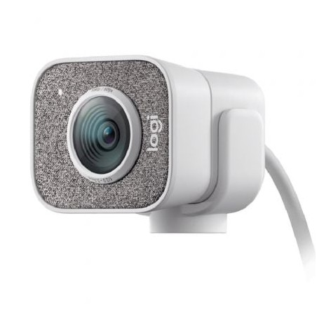 Webcam Logitech StreamCam- Enfoque Automático- 1920 x 1080 Full HD- Blanca