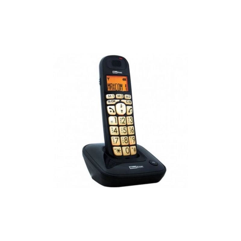 Teléfono Inalámbrico Maxcom MC6800- Negro