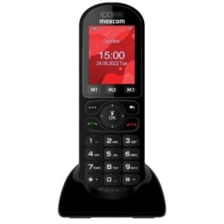 Teléfono Inalámbrico Maxcom MM39D- Negro