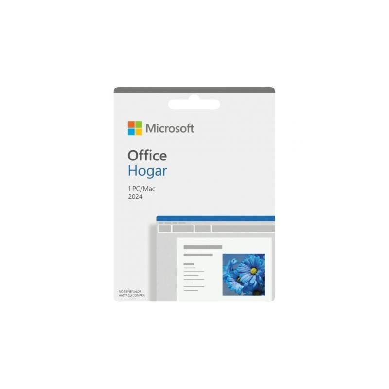 Microsoft Office Hogar 2024- 1 Usuario- Licencia Perpetua