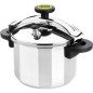 Olla a Presión Monix M530004- Ø24cm- 10L- Acero Inoxidable- Apta para Inducción