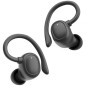 Auriculares Deportivos Bluetooth Muvit iO Smart True Wireless Sport ENC con estuche de carga- Autonomía 6h- Negros