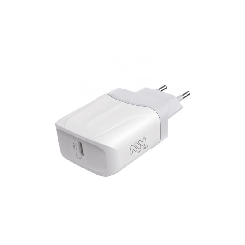 Cargador de Pared Myway MWACC0005- 1xUSB Tipo-C- 20W