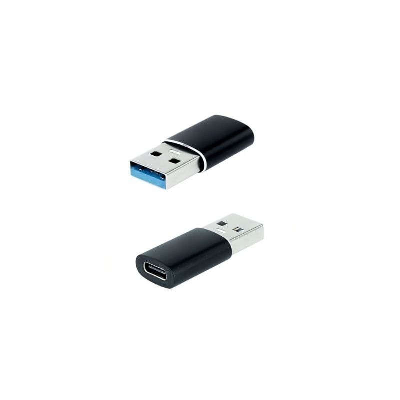 Adaptador USB 3-1 Nanocable 10-02-0012- USB Macho - USB Tipo-C Hembra