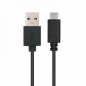 Cable USB 2-0 Nanocable 10-01-2102- USB Tipo-C Macho - USB Macho- 2m- Negro