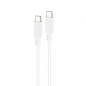 Cable USB 2-0 Tipo-C Nanocable 10-01-2301-L150-W- USB Tipo-C Macho - USB Tipo-C Macho- 480Mbps- 1-5m- Blanco