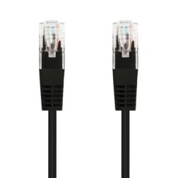 Cable de Red RJ45 UTP Nanocable 10-20-0102-BK Cat-5e- 2m- Negro