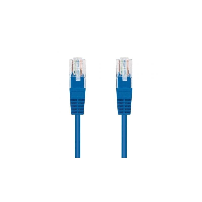 Cable de Red RJ45 UTP Nanocable 10-20-0400-L25-BL Cat-6- 25cm- Azul