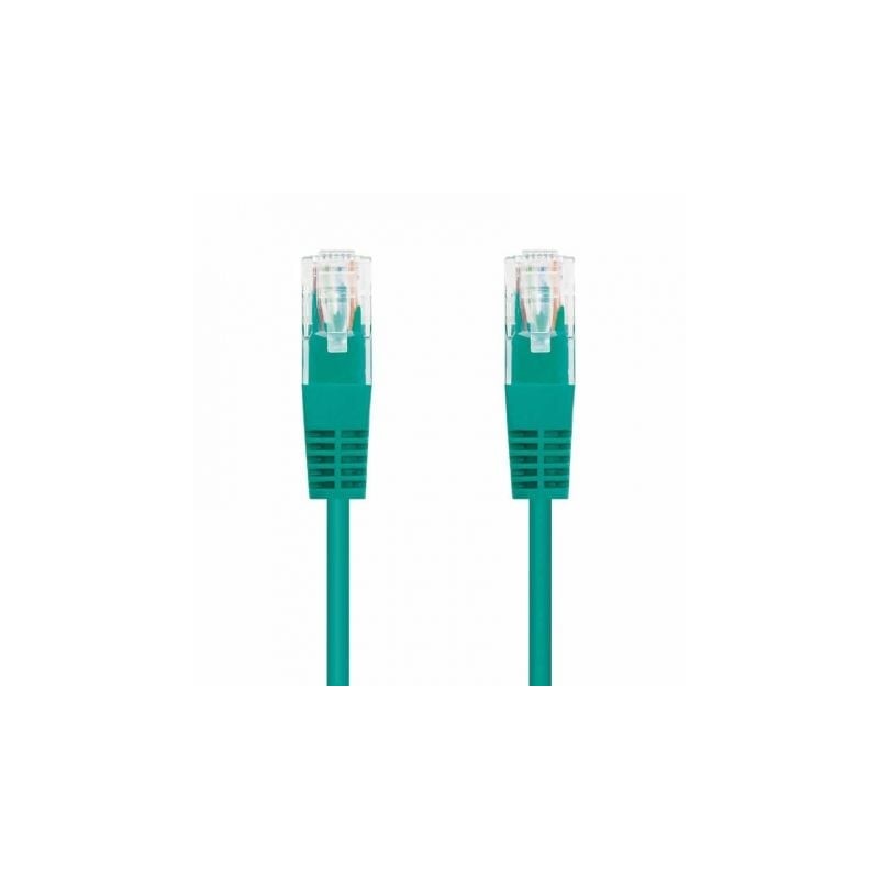 Cable de Red RJ45 UTP Nanocable 10-20-0401-GR Cat-6- 1m- Verde