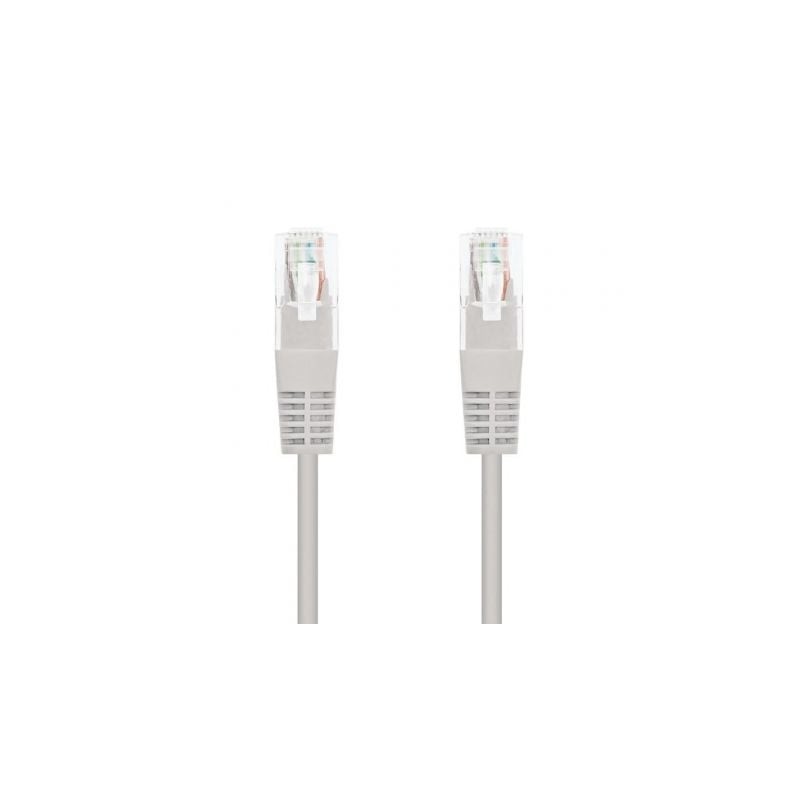 Cable de Red RJ45 UTP Nanocable 10-20-1303 Cat-6- 3m- Gris